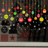 Wall Stickers-Christmas Colorful Pendant XH6258