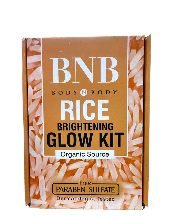 BNB Brightening Rice Glow Kit (3 in 1)