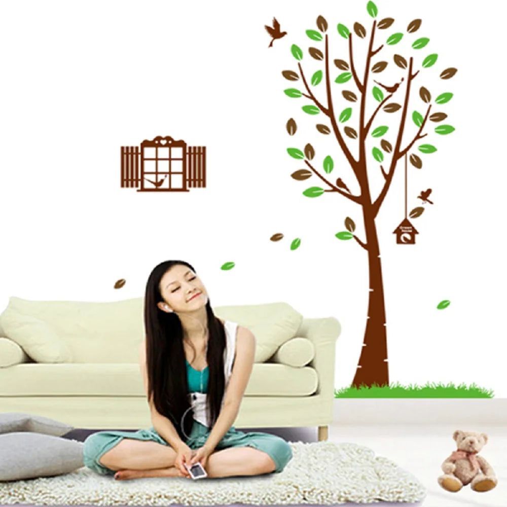 Flower Cane Sitting Room Background Can Remove Wall  Sticker