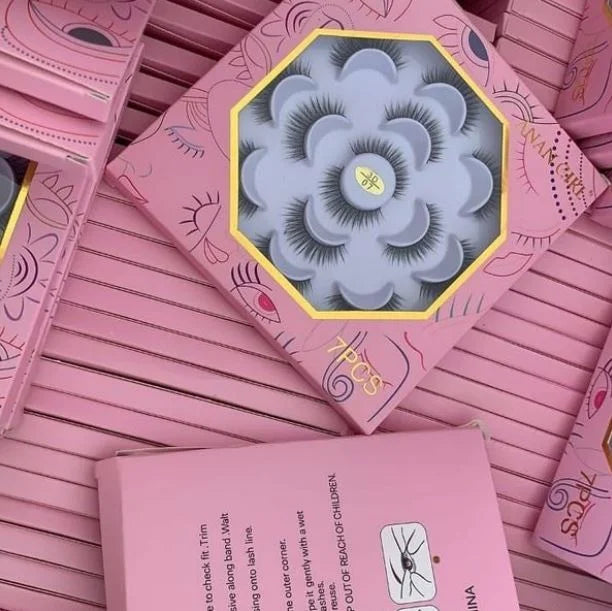 3D Eyelashes 7 pcs Eyelashes for beautiful eyes