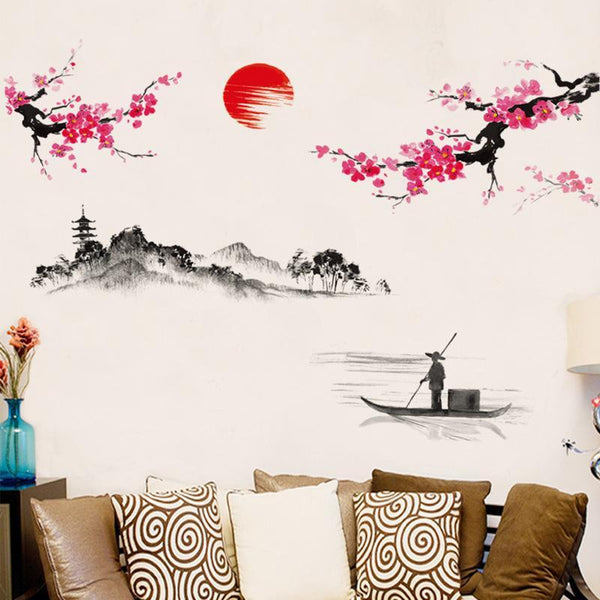 Hot Sun Wall Sticker JM7303