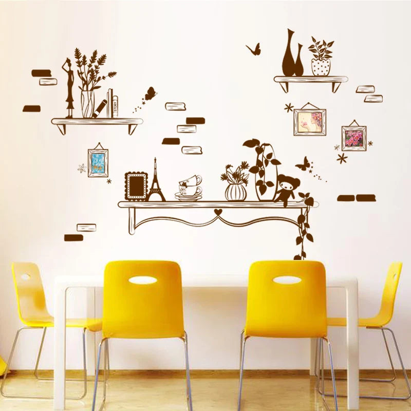 Classroom arrangement hostel creative photo photo frame wall stickers living room TV background bedroom decoration stickers Xh0304c