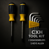 Tool Kit – 2 Disassemblers &amp; 5 Allen Keys | Compact Hand Toolkit for DIY &amp; Repairs