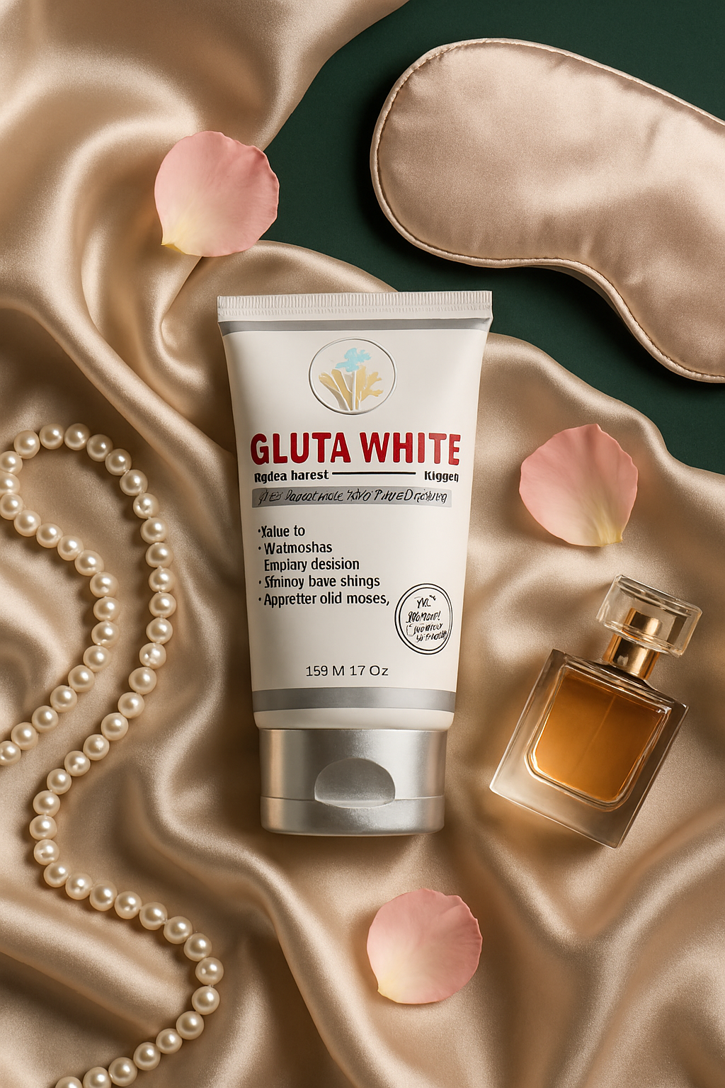 Gluta Skin Brightening Face Wash 120ml – Gentle Deep Cleanser for Radiant, Clear &amp; Smooth Skin, Removes Dirt, Oil &amp; Impurities