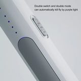 Rechargeable Electric Mosquito Killer Racket 2 In 1 LED Flash Light  (Random Color)