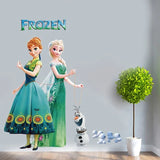 Frozen  beautiful  wall sticker size  50x60  nc14114