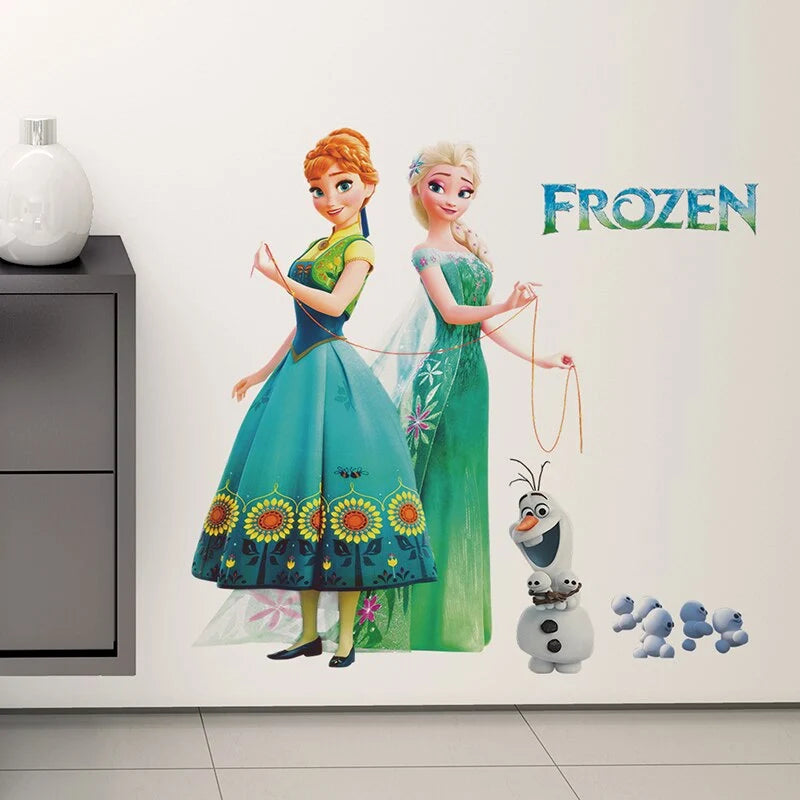 Frozen  beautiful  wall sticker size  50x60  nc14114