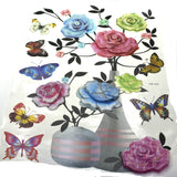 6d wall sticker colorful sunshine