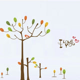 JM7201 60 * 90 simple art of living creative diy pvc transparent wall stickers