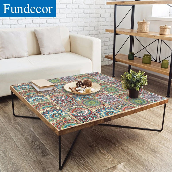 Premium Mosaic Self Adhesive Wallpaper Sticker, PVC 2D Waterproof Oilproof Ceramic Tiles Stickers Toilet Tile Wall Paper Wall Tiles 8