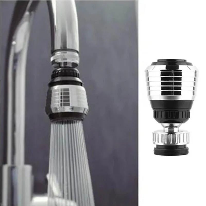 Multifunctional 360° water Faucet  Kitchen Sink Faucet Sprayer Water Saving Aerator 360 Degrees Rotatable