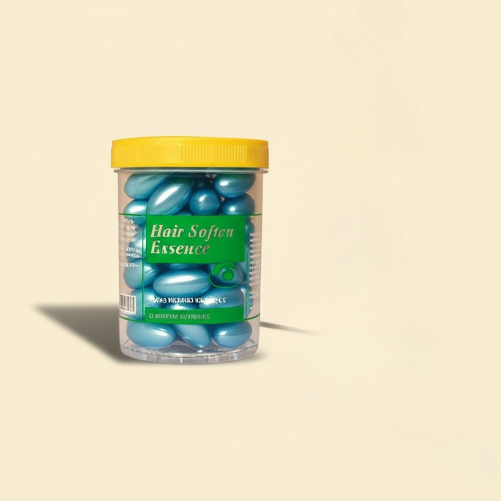Hair Soften Essence Capsules – 60 Softgel Capsules for Nourishing, Hydrating &amp; Softening All Hair Types