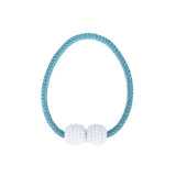 Curtain Buckle Magnetic Clip Bead Curtain Tie back Hanging Ball Curtain (1 pair) - (random color)