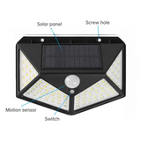 Solar Interaction Light | Solar charging Led Induction Motion sensor wall lamp for Outdoor Garden Courtyard BK-100