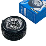 Wheel Shape Bluetooth Speaker | Wireless, Portable, AudioMusic, USB Rechargeable, for Outdoor Events (Random Color)