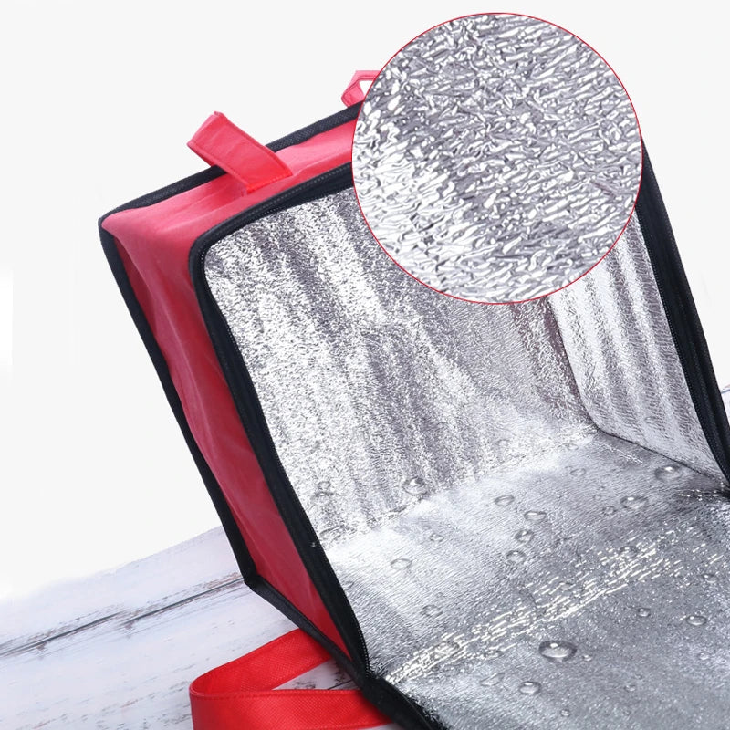 Portable Lunch Cooler Bag Folding Insulation Picnic Ice Pack Food Thermal Bag (random color)