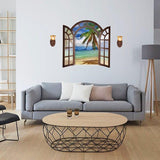 Sk9020G Screen Window Scenery Window Landscape Wall Sticker