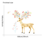 WoW Wall Stickers Colorful Dear Wall Removable Sticker JM7239