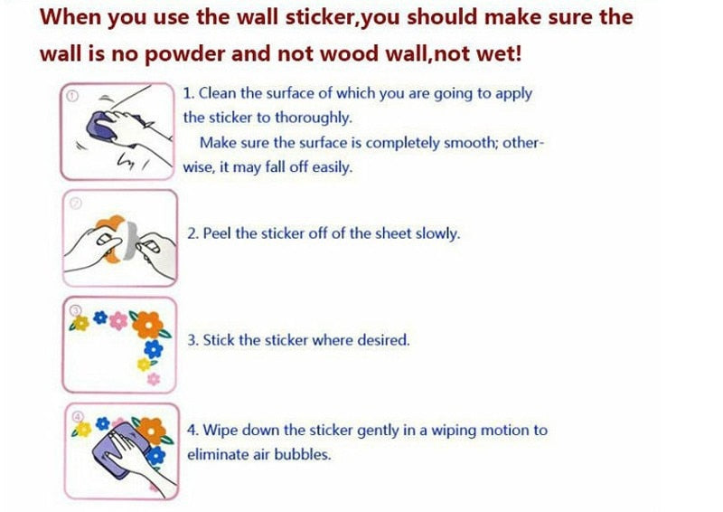 sk9349 wall sticker 3D Sticker