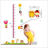 Height chart for children, wall sticker for girls and boys size 50x70 ay760