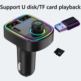 C1 - Car Mp3 Player | Car Wireless FM Transmitter | Car Mp3 Modulator | Car Accessories ( Random Color )