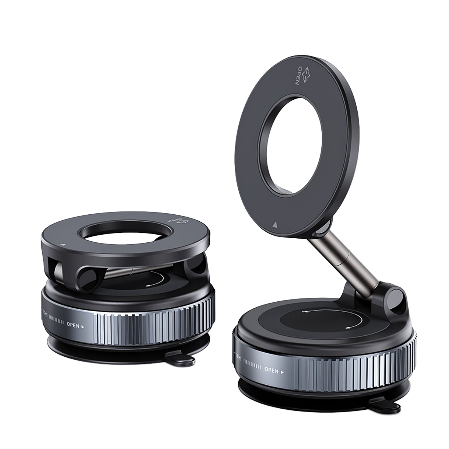 Adjustable Mobile Suction Holder – Strong Grip Phone Mount for Car, Desk, Kitchen &amp; Bedside Use