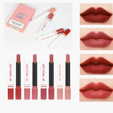 4-in-1 Trending Lipstick Set – Cigarette-Shaped Matte Lipsticks, Long-Lasting, Easy to Apply, Non-Sticky &amp; Fade-Resistant Lip Gloss for Makeup Lovers