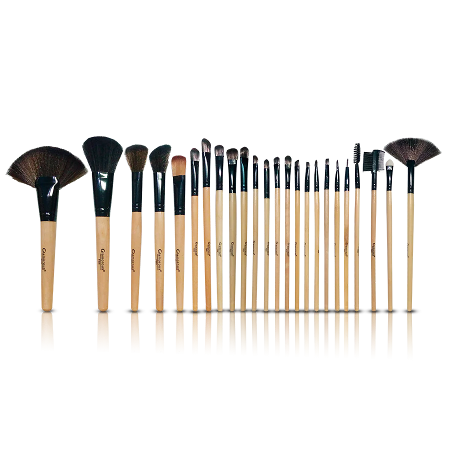 badgeJulystar Professional Makeup 24pcs Brush Set