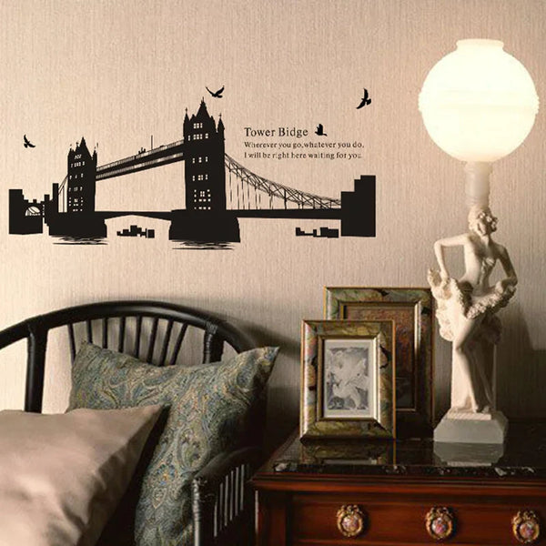 Twin Bridges Wall Sticker ay1935