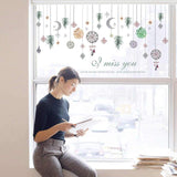 RADJA WALL STICKER SK9311 BEAD CURTAIN 60X90 WALSTIKER WALLSTICKER