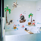MJ8013 Decorative Monkey wall sticker