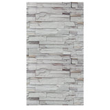 Gray Brick Wallpaper Peel and Stick Brick Contact Paper Self Adhesive Wallpaper Removable Wallpaper 3D Textured Faux Brick Wallpaper for Home Bedroom (45 x 845 cm), (332 inche x 18 inche)