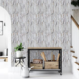 Gray Brick Wallpaper Peel and Stick Brick Contact Paper Self Adhesive Wallpaper Removable Wallpaper 3D Textured Faux Brick Wallpaper for Home Bedroom (45 x 845 cm), (332 inche x 18 inche)