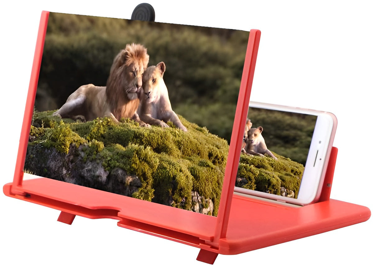 F3 Mobile Screen Magnifier | Magnify the mobile Screen for large display - 7 inch (Random color )
