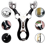 The Ultimate Slingshot Lot Imported Full Stainless Steel Body Laser Slingshot with Flat Rubber Band (Random design)