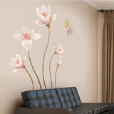 Modern Chinese Style Decoration Wall Tv Background Mural Wall Stickers Home Decor Living Room Stickers Muraux