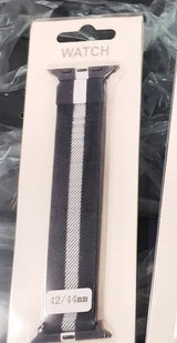Stainless Steel Milanese Magnetic Mesh Loop Smart Watch Band Strap Metal Watchband - (Random Color &amp; Design)