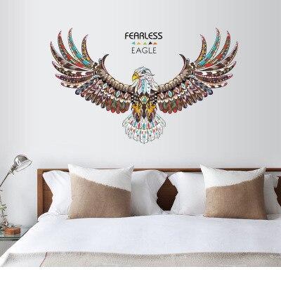 New Style Eagle Decoration Mural Cool Library Office Restaurant Wall Stickers [SK9154]