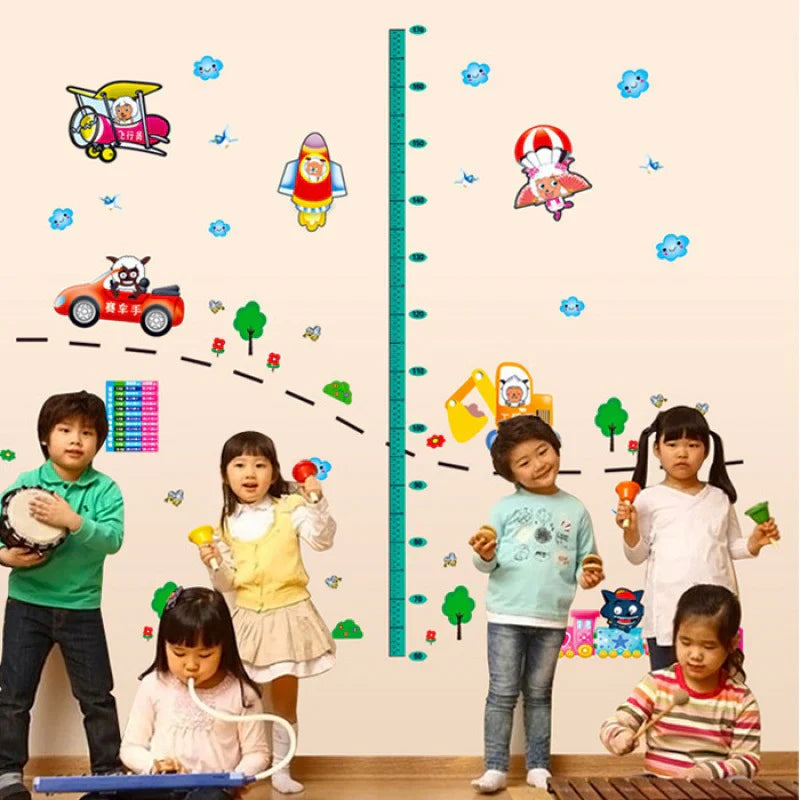 Sk7046 Cartoon Aanimal Car Wall Sticker