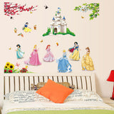Snow White Seven Dwarfs Wall Stickers - Disney Cartoon Snow White Seven Dwarfs Wall Stickers - Disney Cartoon DecorDecor
