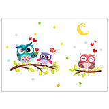 Removable Owl Wall Sticker Self Adhesive Cute Wallpaper 30x40cm Modern Wall Sticker for Living Room Kitchen Bathroom Home Decor - AliExpress 15
