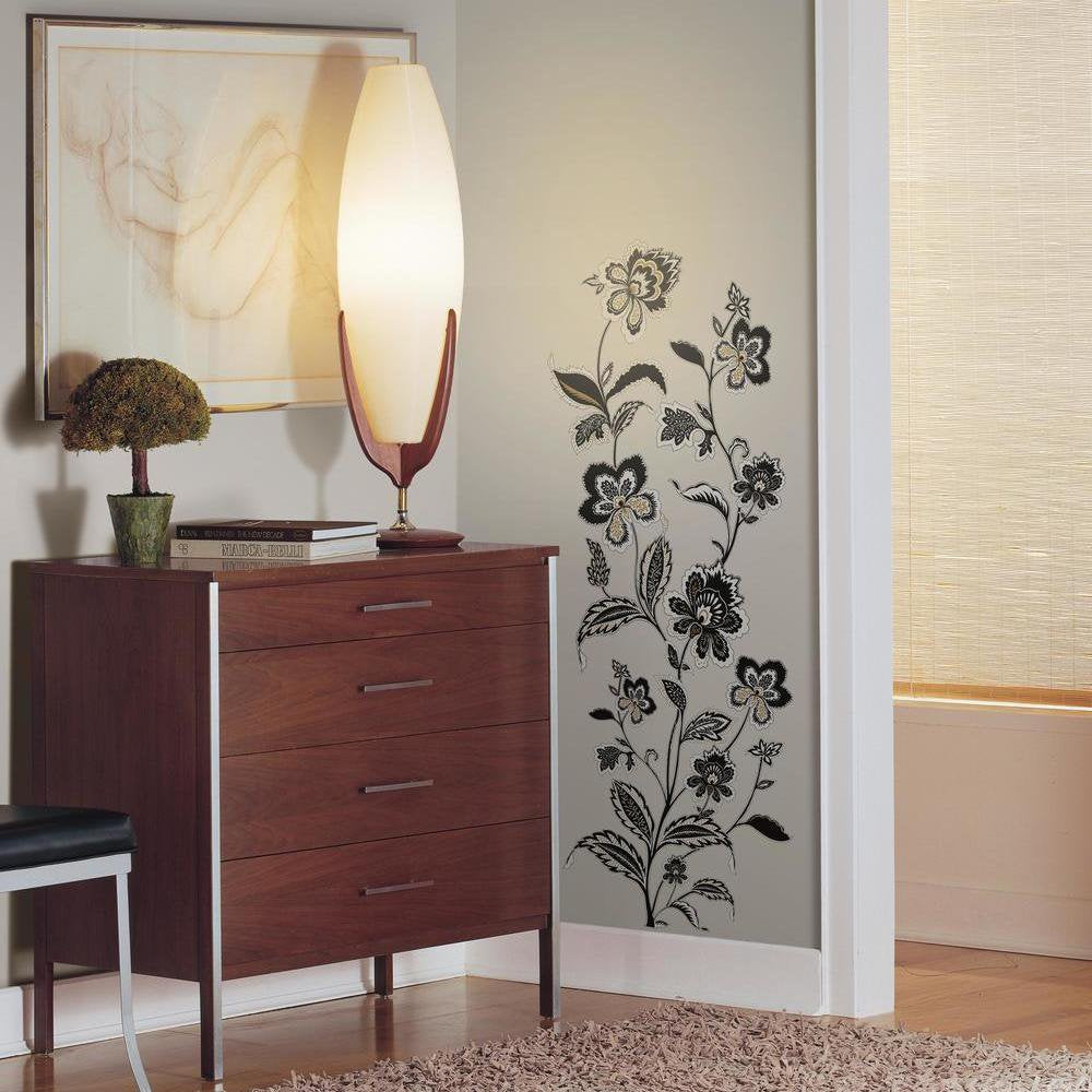 RoomMates Jazzy Jacobean Peel and Stick Wall Decals size 50x70 ay7041