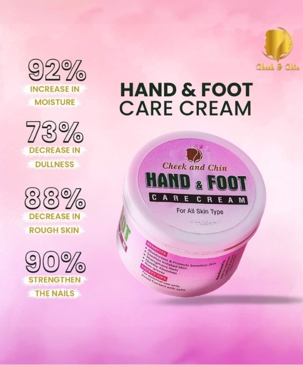 Hand &amp; Foot Care Cream – Deep Moisturizing and Nourishing Formula for Dry, Sensitive Skin Protection and Softness