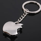 01 PCs Apple Design Keychain | Best Quality Key Chain | Key-Chain For Motorcyles - KeyChain For Cars ( Random Color )