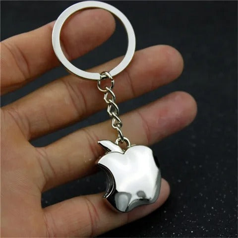 01 PCs Apple Design Keychain | Best Quality Key Chain | Key-Chain For Motorcyles - KeyChain For Cars ( Random Color )