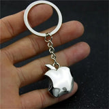 01 PCs Apple Design Keychain | Best Quality Key Chain | Key-Chain For Motorcyles - KeyChain For Cars ( Random Color )