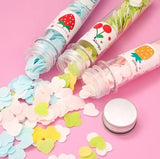 100 PC's tube disposable Paper Soap  Disposable Paper Soap  With Bottle  Multi-color.