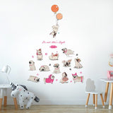 Sharpie Family Wall Sticker Set size 50x70 sk7186