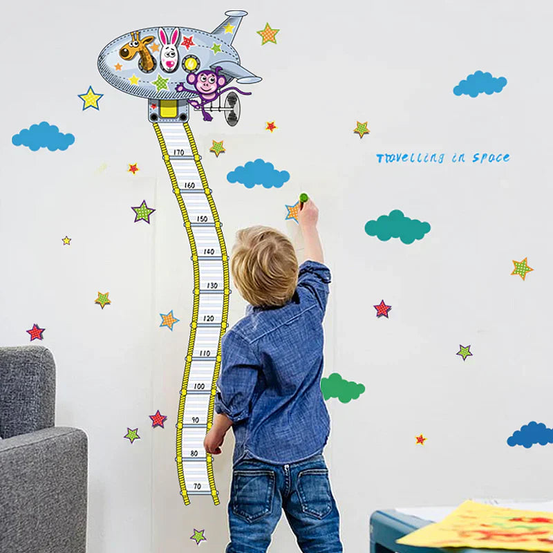 Sk9014 Travelling Space Flight Wall Sticker size 60x90