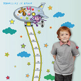 Sk9014 Travelling Space Flight Wall Sticker size 60x90